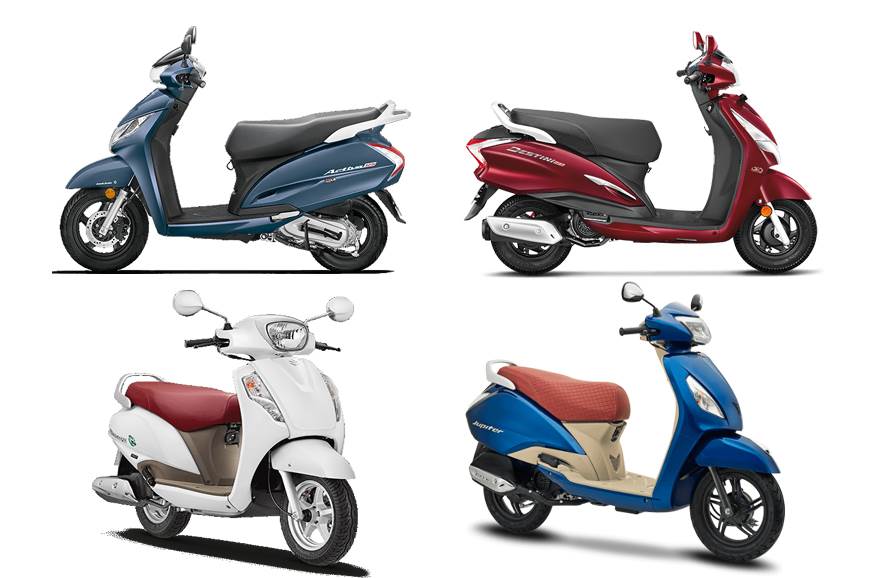 Honda Activa And Tvs Jupiter Are The Bestselling Scooters In India