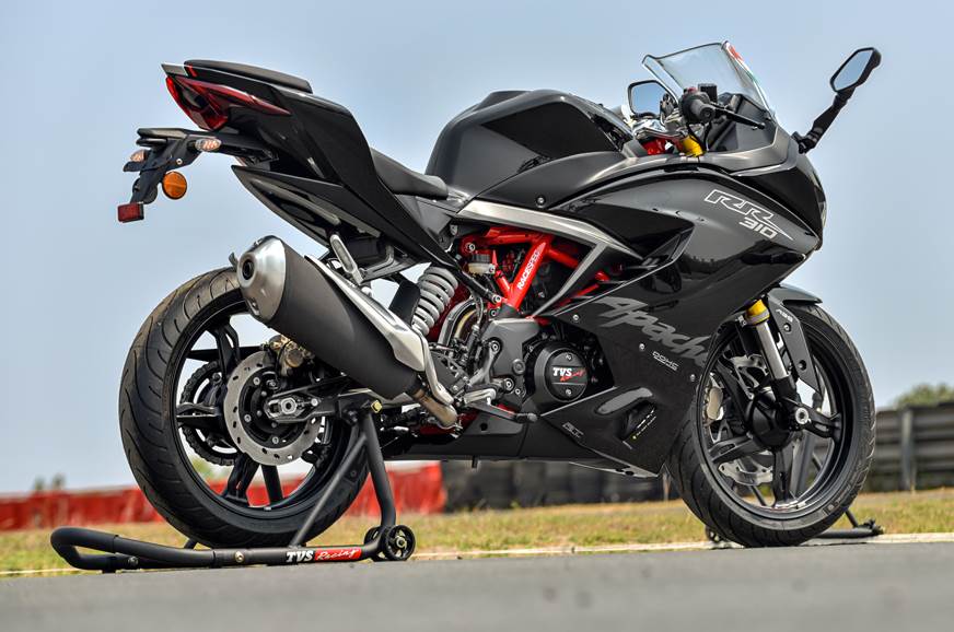 New Updated Tvs Apache Rr 310 Ridden On Track Autocar India