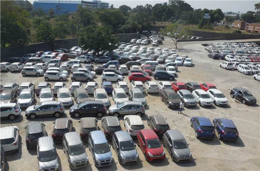 car yard in india