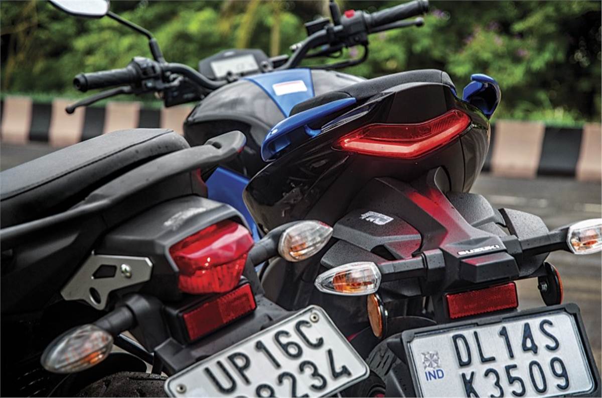 New Suzuki Gixxer Vs 19 Yamaha Fz S V3 0 Comparison Of The Two 150cc Naked Bikes Autocar India New Suzuki Gixxer Vs 19 Yamaha Fz S V3 0 Comparison Of The Two 150cc Naked Bikes Autocar India