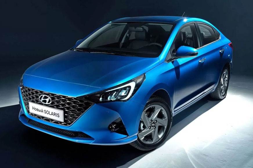 India Bound Hyundai Verna Facelift Revealed Autocar India
