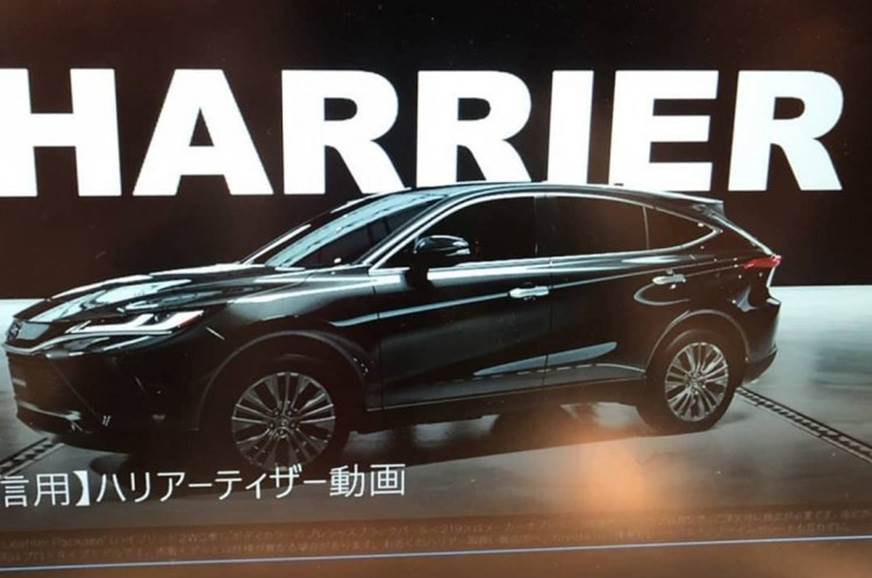 2021 Toyota Harrier Video Leaked Autocar India