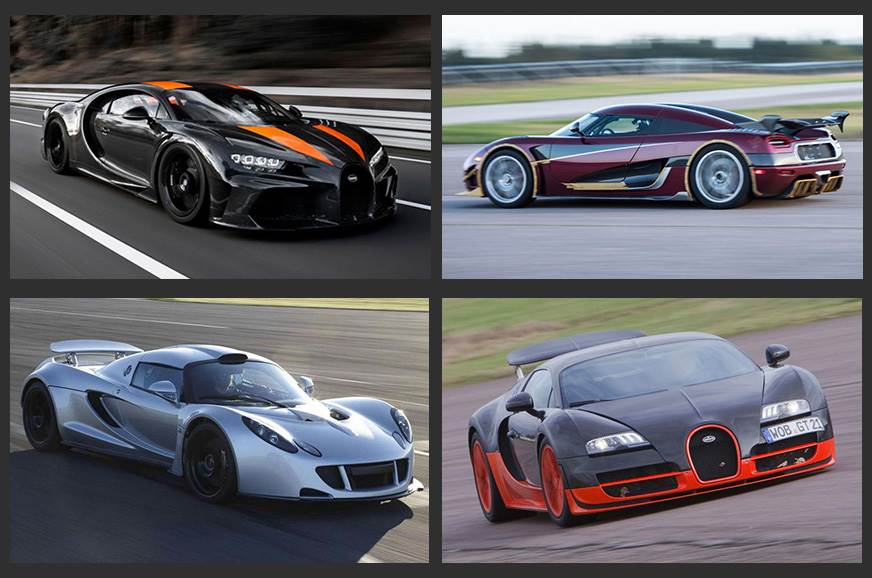 Fastest production supercars in the world