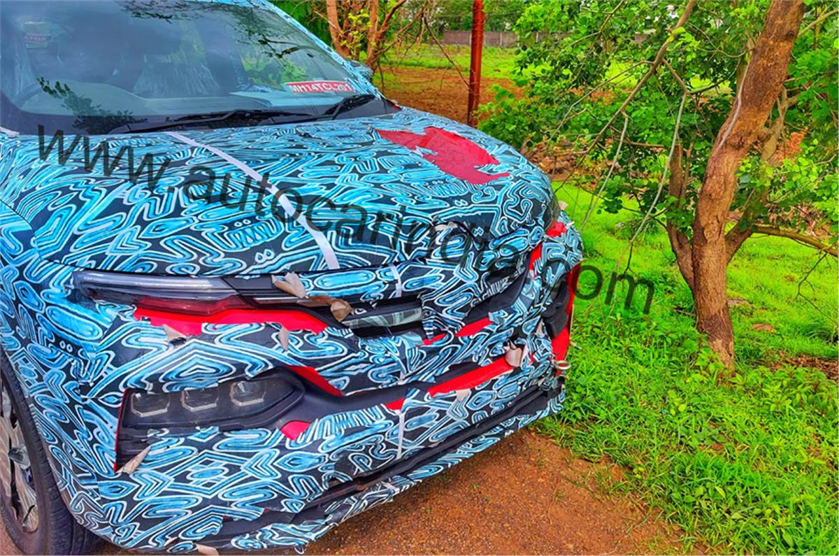 Renault Kiger Hbc Interior Spied For The First Time Autocar India