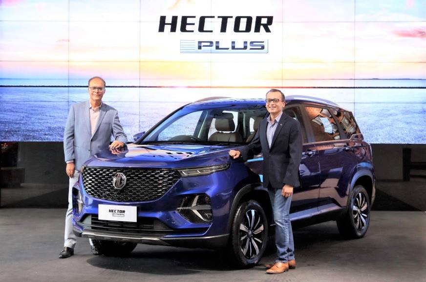 Mg Hector Plus Launched At Rs 13 49 Lakh Autocar India
