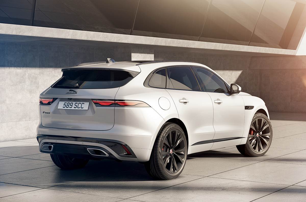 Updated Jaguar F-Pace debuts with revised styling and new hybrid engines