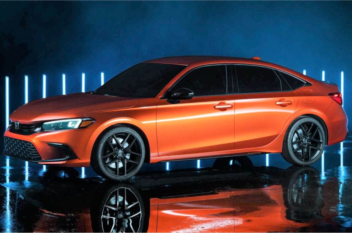 Honda Civic 2022 Revealed In Prototype Form Ahead Of 2021 Debut Autocar India Honda Civic 2022 Review Headlights
