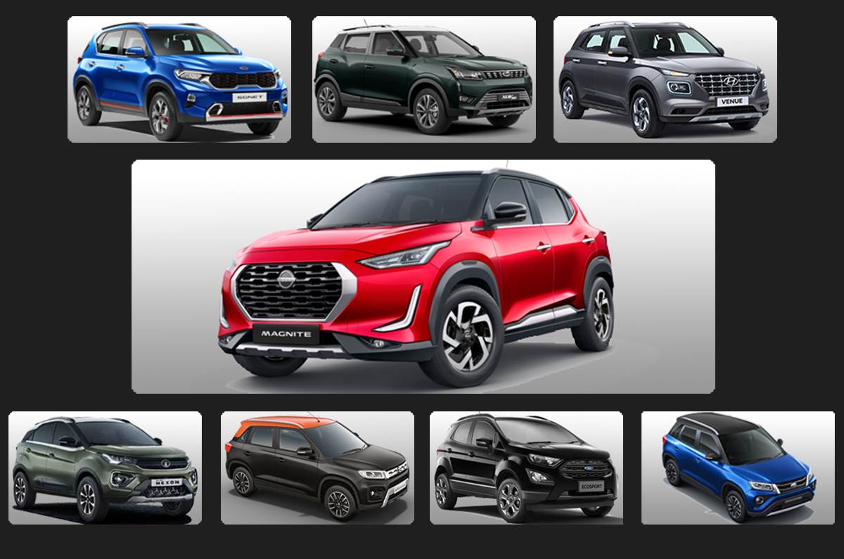 Nissan Magnite Vs Rivals Specifications Comparison Autocar India