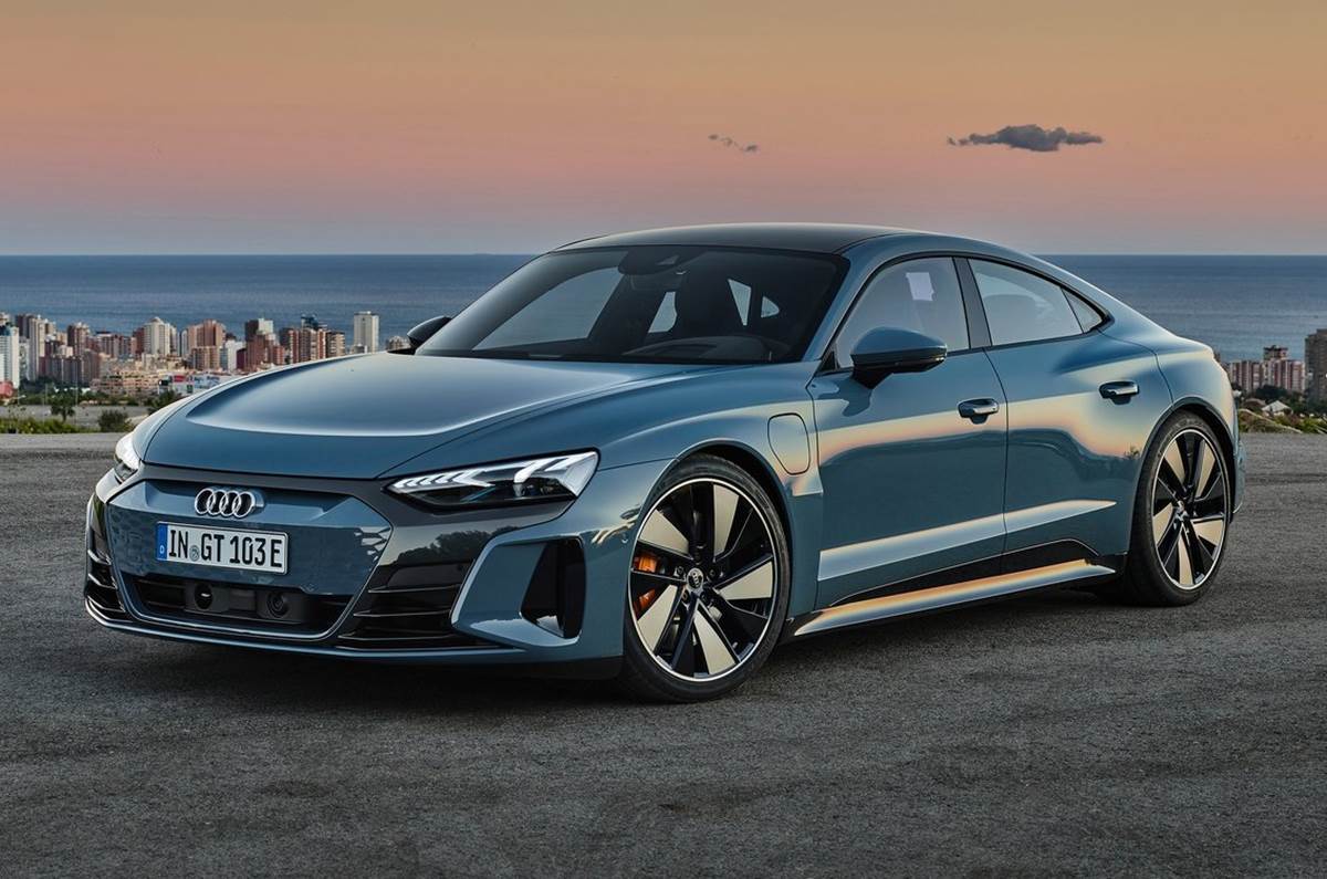 Audi unveils its all-electric e-tron GT performance saloon