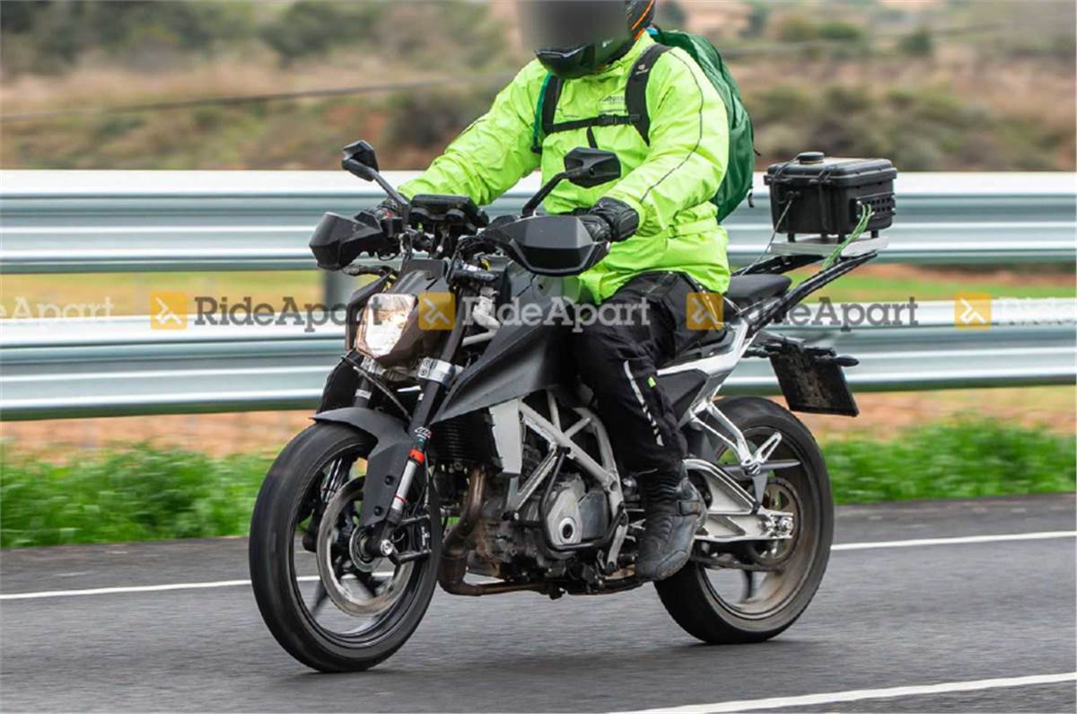 Ktm Is Testing An All New Platform For The Duke Family Autocar India Duke 2022-2023 Schedule