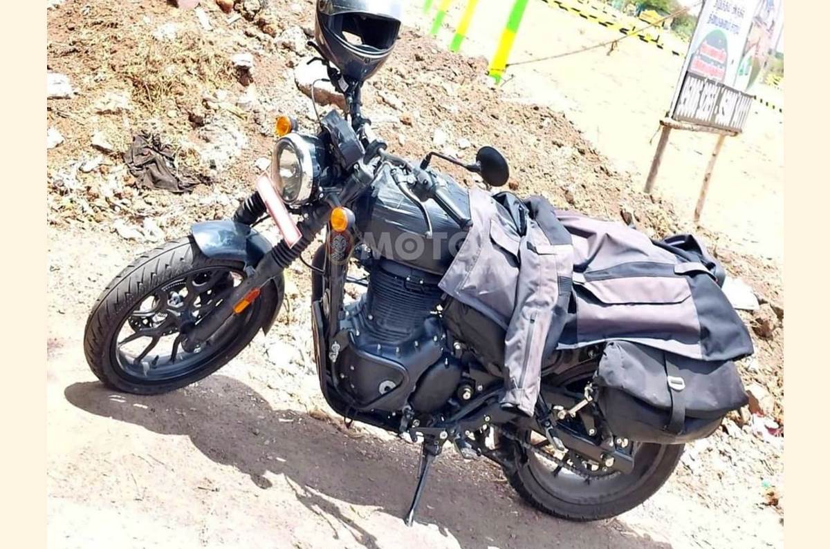 Royal Enfield S Upcoming 350cc Motorcycle Caught On Test Autocar India
