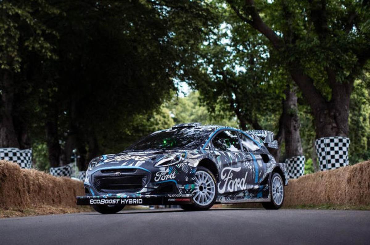 M Sport Ford Puma Rally1 Hybrid Racer Revealed For 2022 Wrc Autocar India 2022 Rallycross Championship