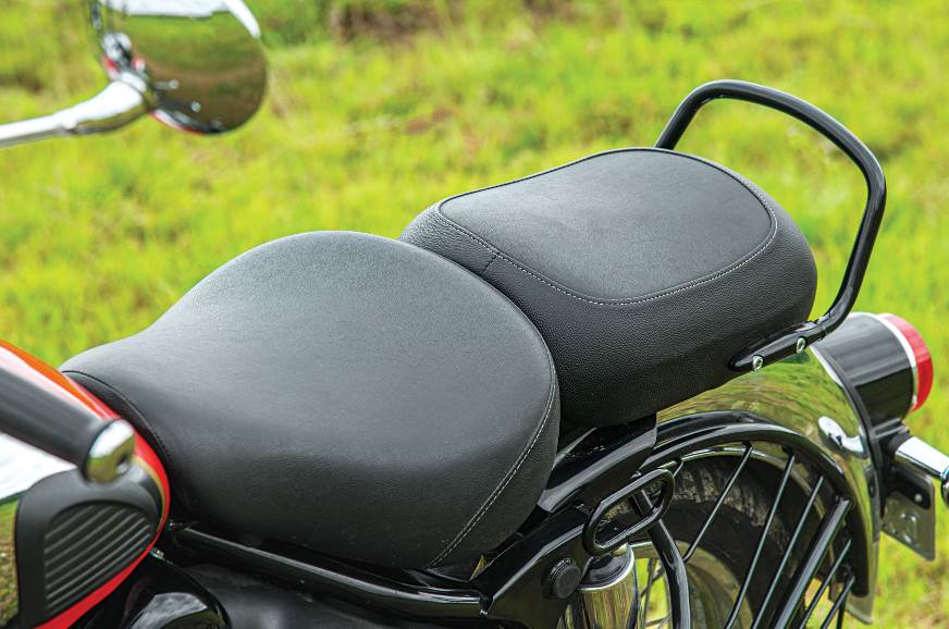 royal enfield classic 350 back seat price