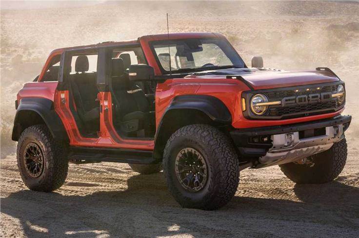 2023 Bronco Raptor Price Ford Bronco Raptor Revealed Will It Come To India Autocar India