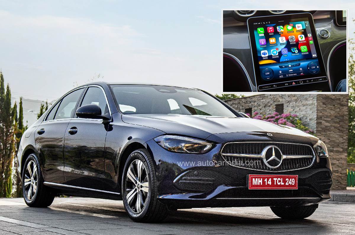 New Mercedes-Benz C-Class touchscreen, MBUX infotainment, audio system and  other features tested