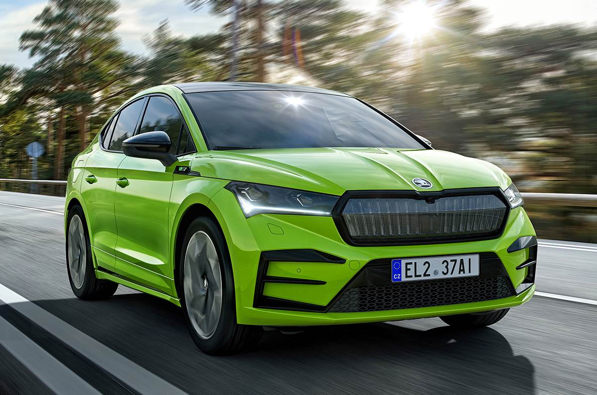 Skoda Enyaq Coupe iV is here bringing an RS version for the first time -  ArenaEV