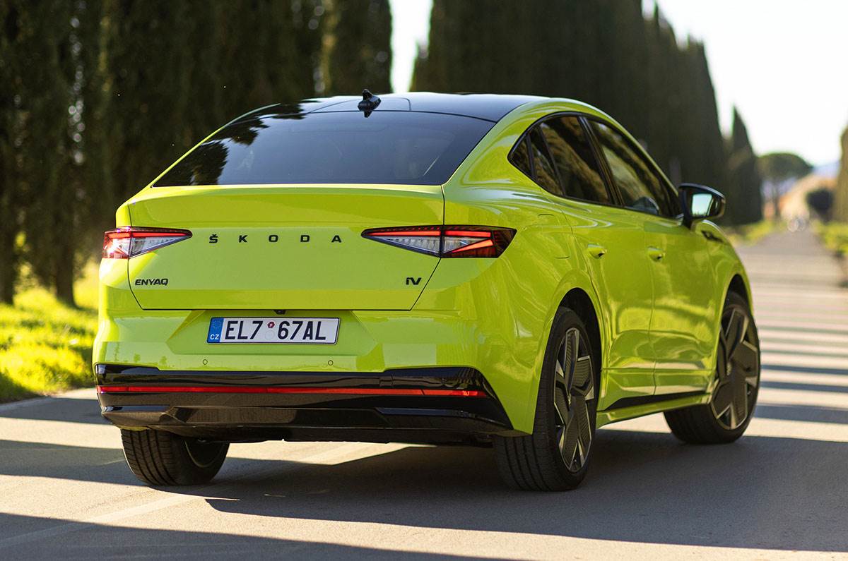 Škoda ENYAQ RS iV - sustainability meets high-performance driving