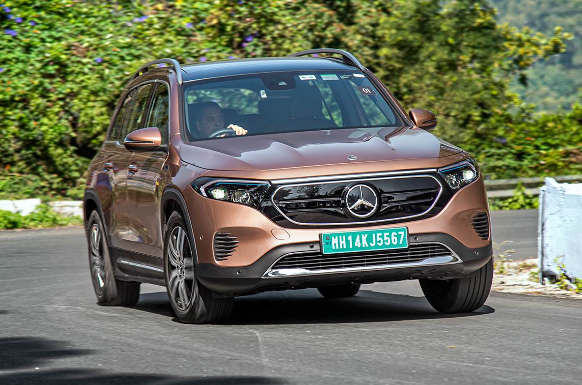 2022 Mercedes Benz EQB SUV India review: engine, performance, ride,  features, price - Introduction