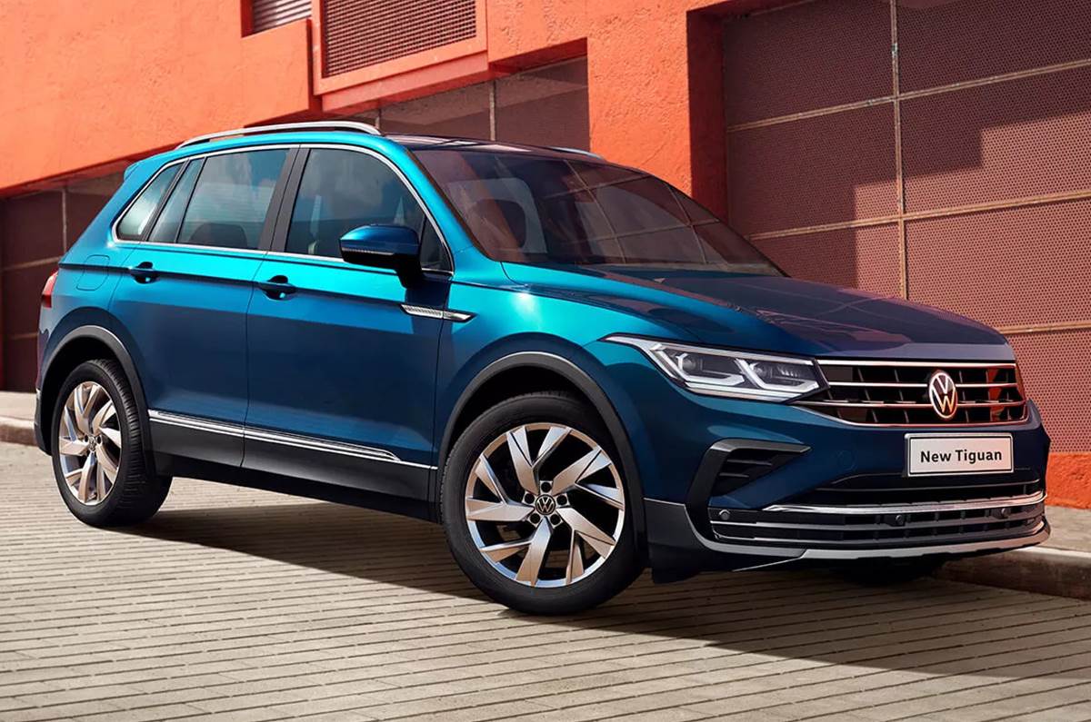 2021 Volkswagen Tiguan Allspace facelift breaks cover