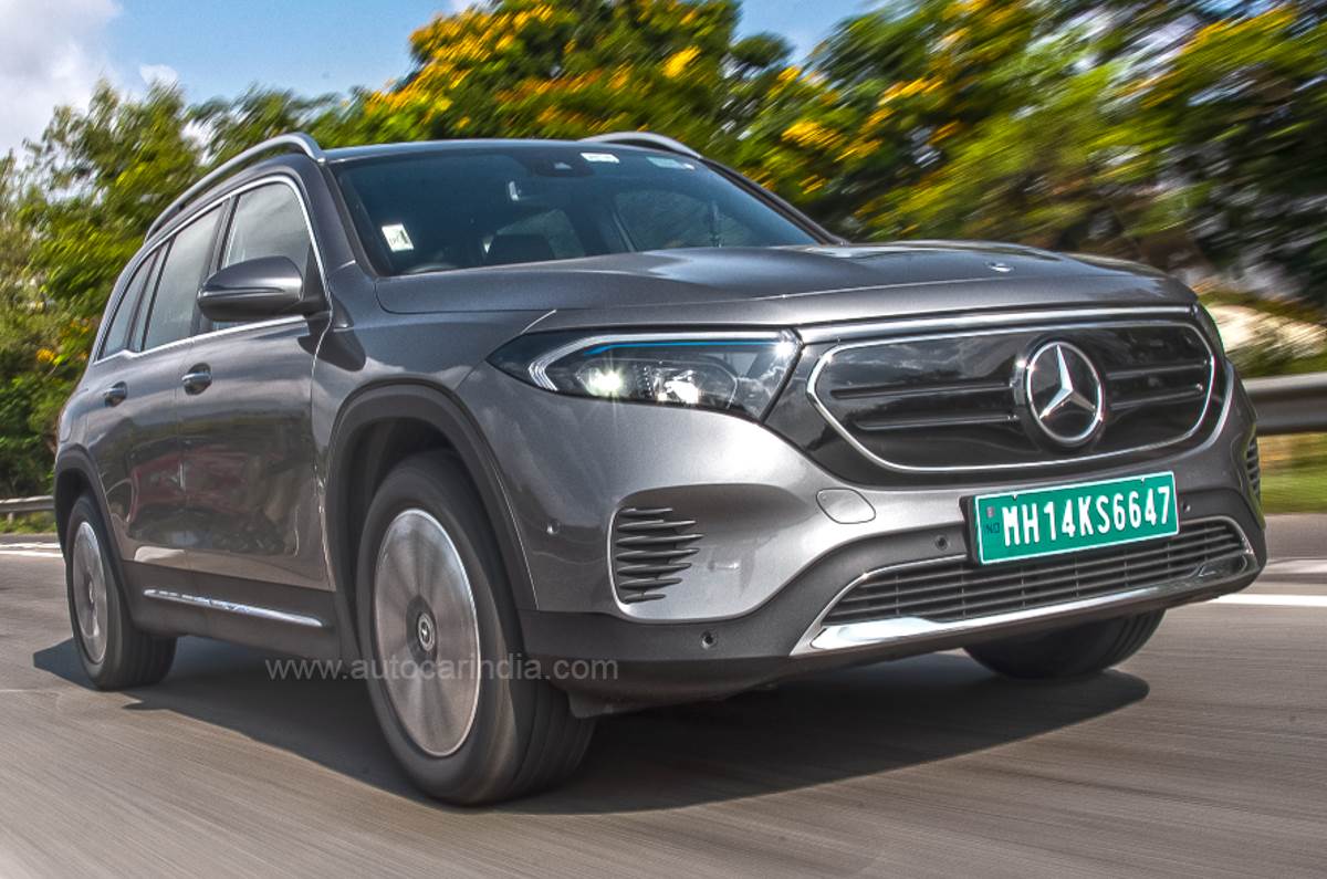 2023 Mercedes EQB price, EQB 350 SUV, features, performance, real world  range test, review - Introduction | Autocar India