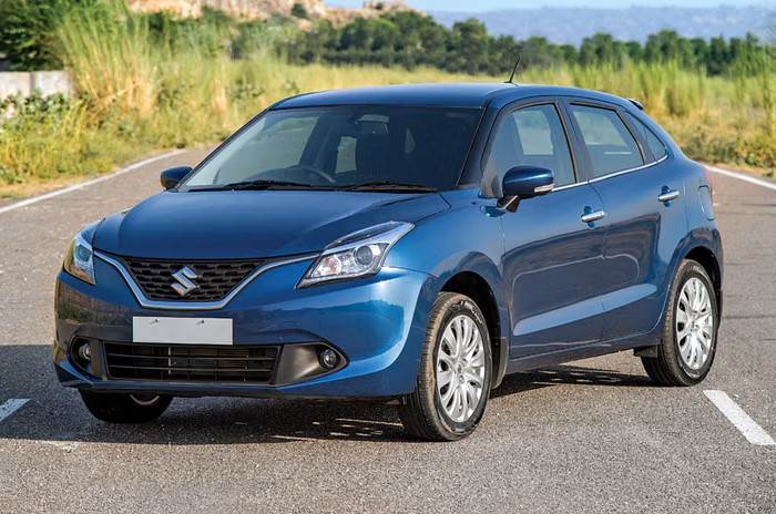 Baleno 2015 front Baleno 2015 front