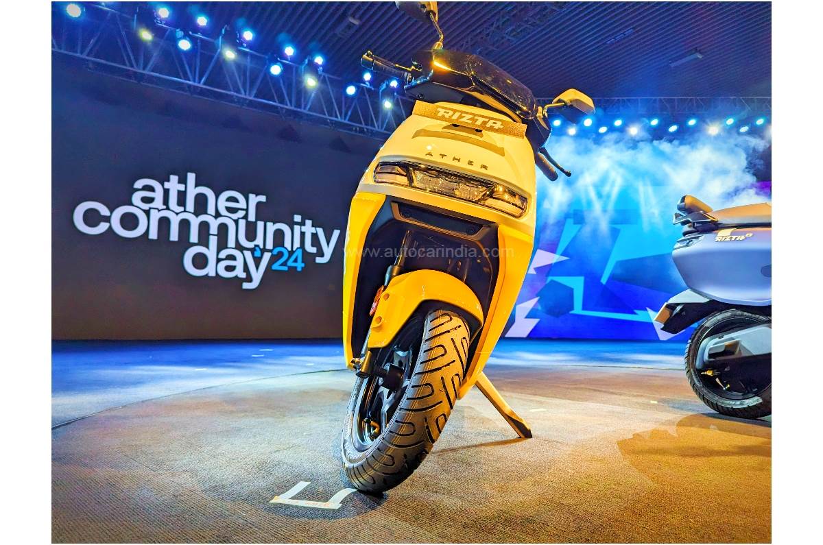 The Rizta is the first Indian electric scooter to come with a traction control system.