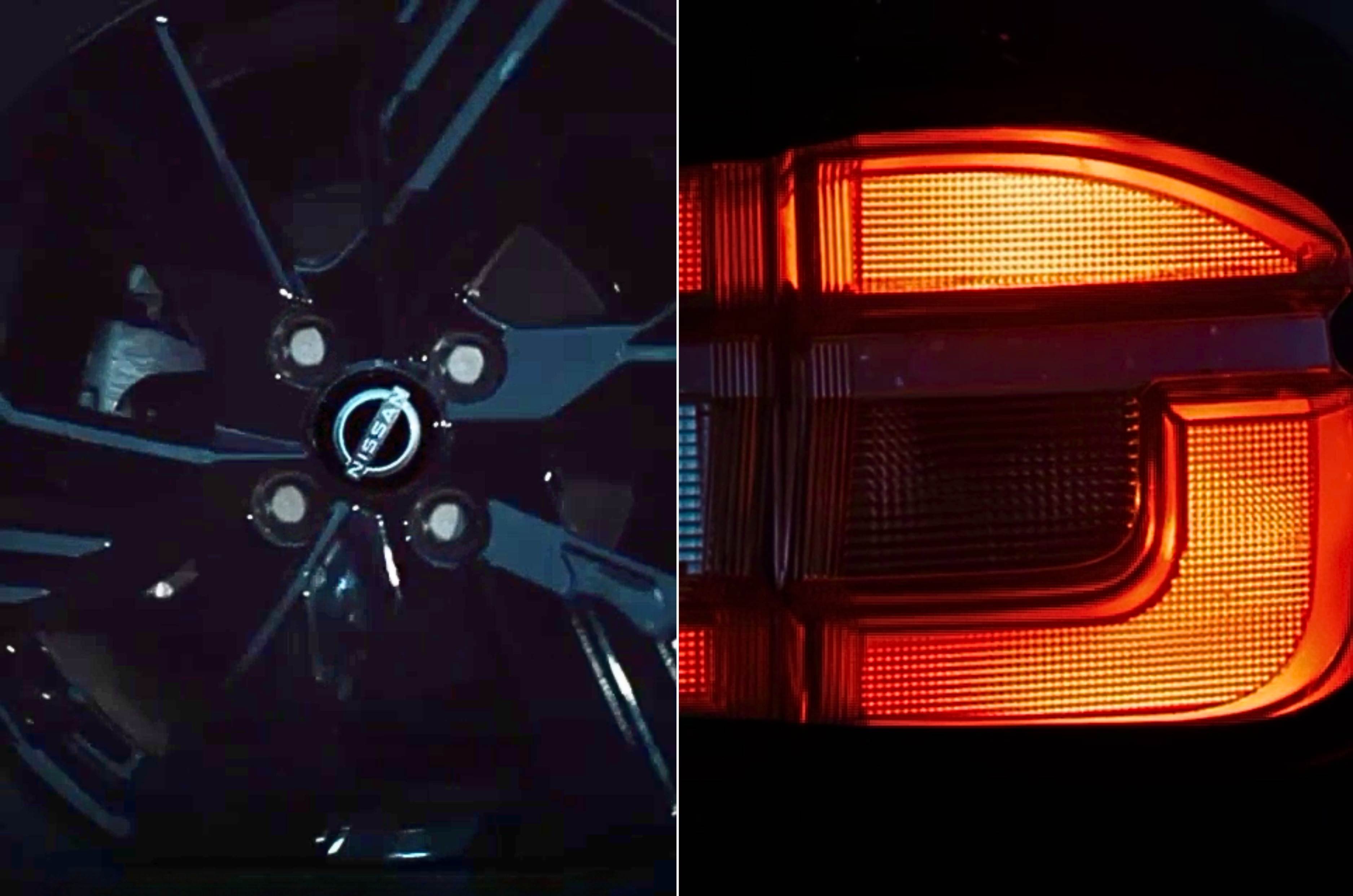 Nissan Magnite Kuro edition 2025 teaser Nissan Magnite Kuro edition 2025 teaser