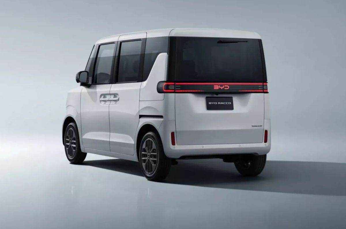 BYD Racco rear three quarter