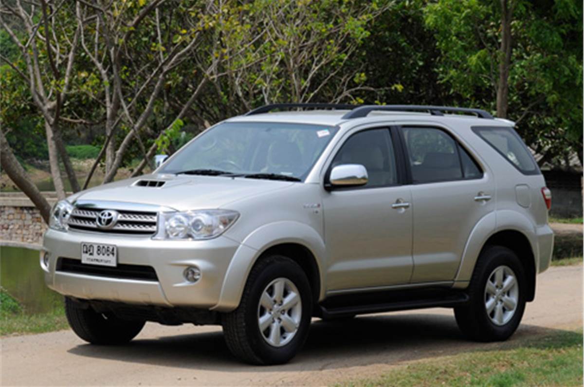 Toyota Fortuner Old Autocar India Toyota Fortuner Old Autocar India