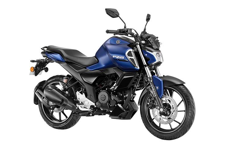 Yamaha FZ-S FI V4 now available in Dark Matte Blue and Matte Black ...