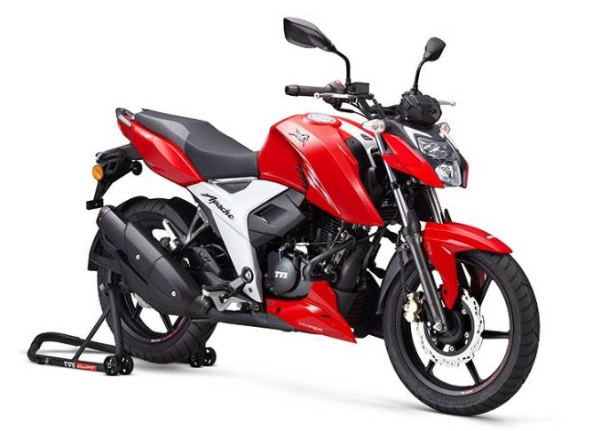 TVS launches peppier 2021 Apache RTR 160 4V at Rs 107,270 | Autocar ...