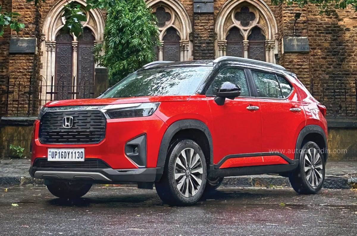 Honda Elevate front three quarter