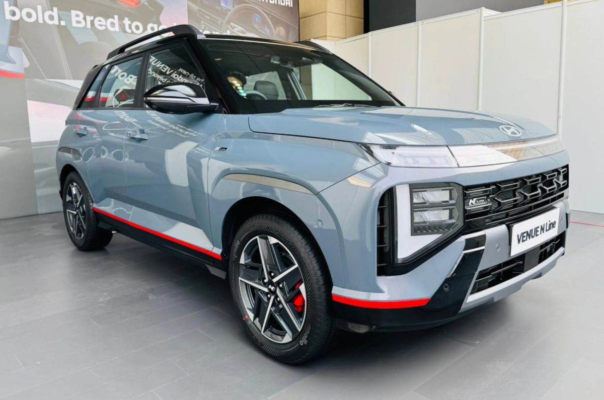 New Hyundai Venue N Line front