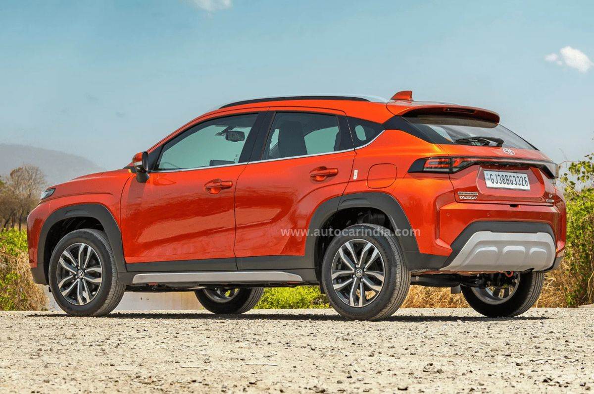 Toyota Urban Cruiser Taisor rear