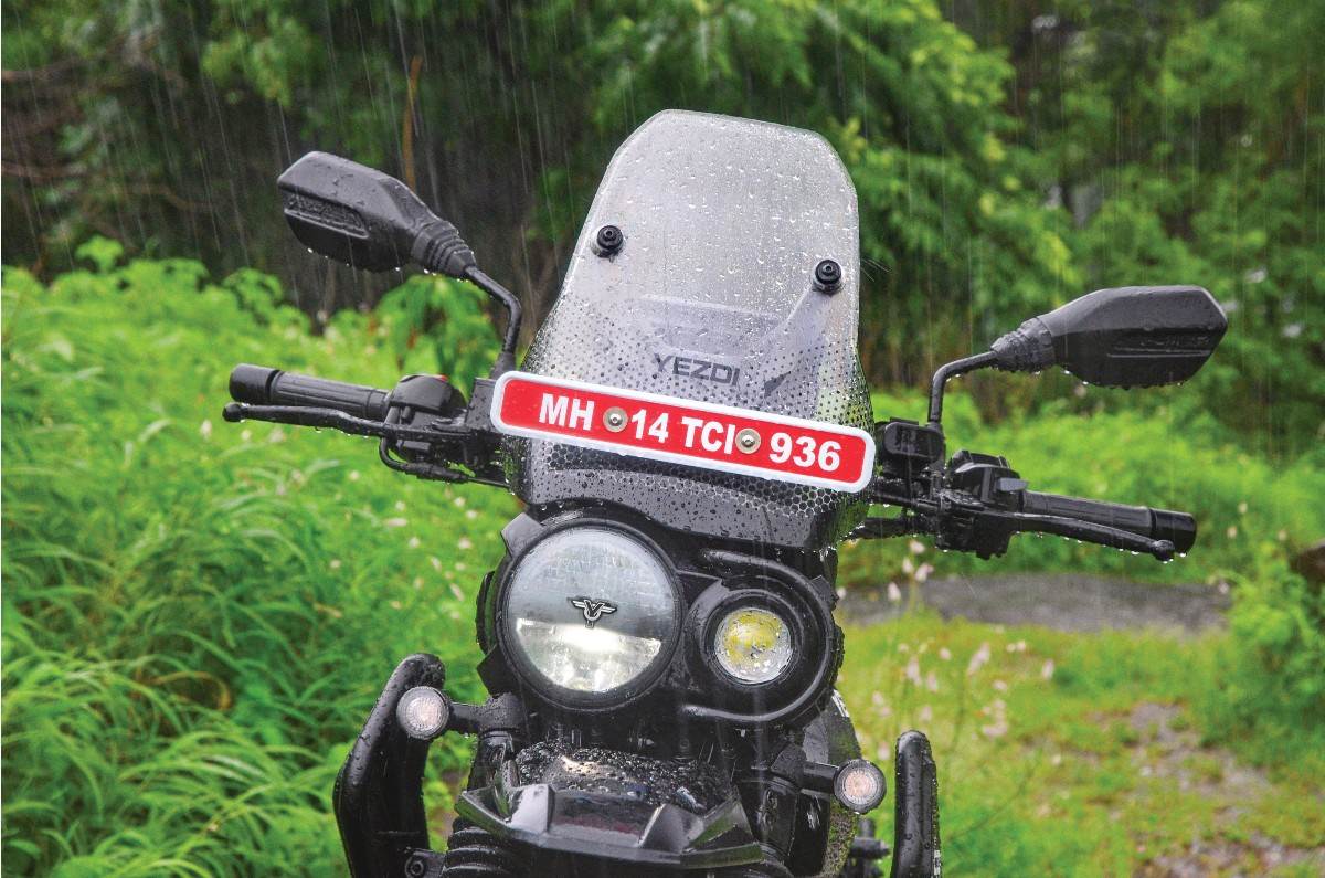 Yezdi Adventure headlight Yezdi Adventure headlight