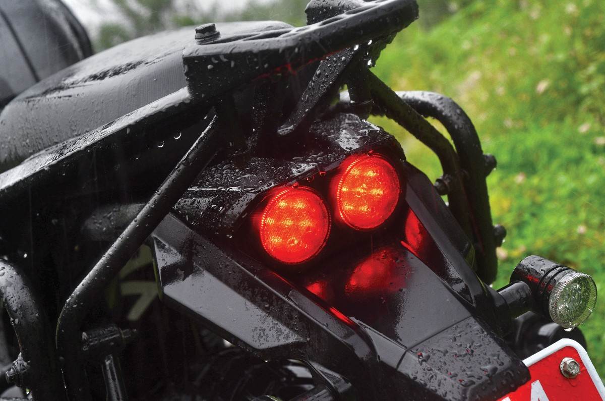Yezdi Adventure tail light Yezdi Adventure tail light