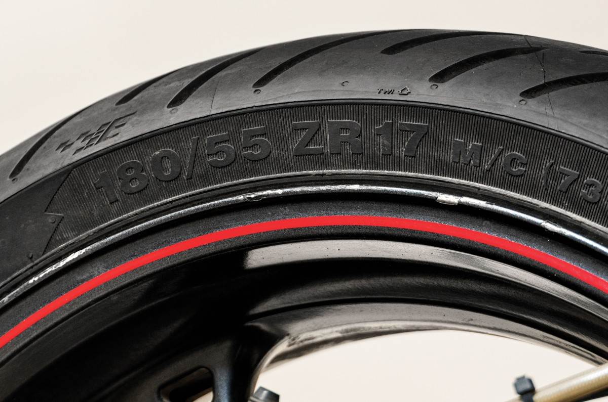 TVS Eurogrip tyre sidewall TVS Eurogrip tyre sidewall