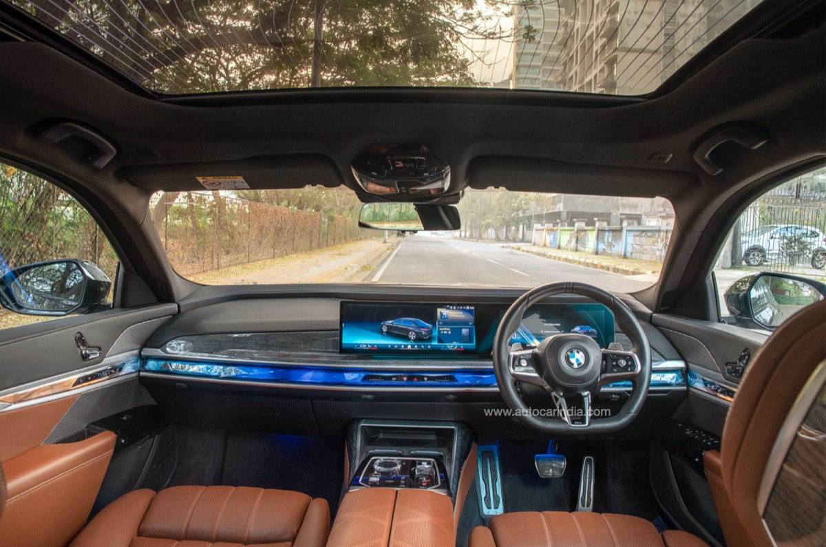 BMW 7 Series 740i interior