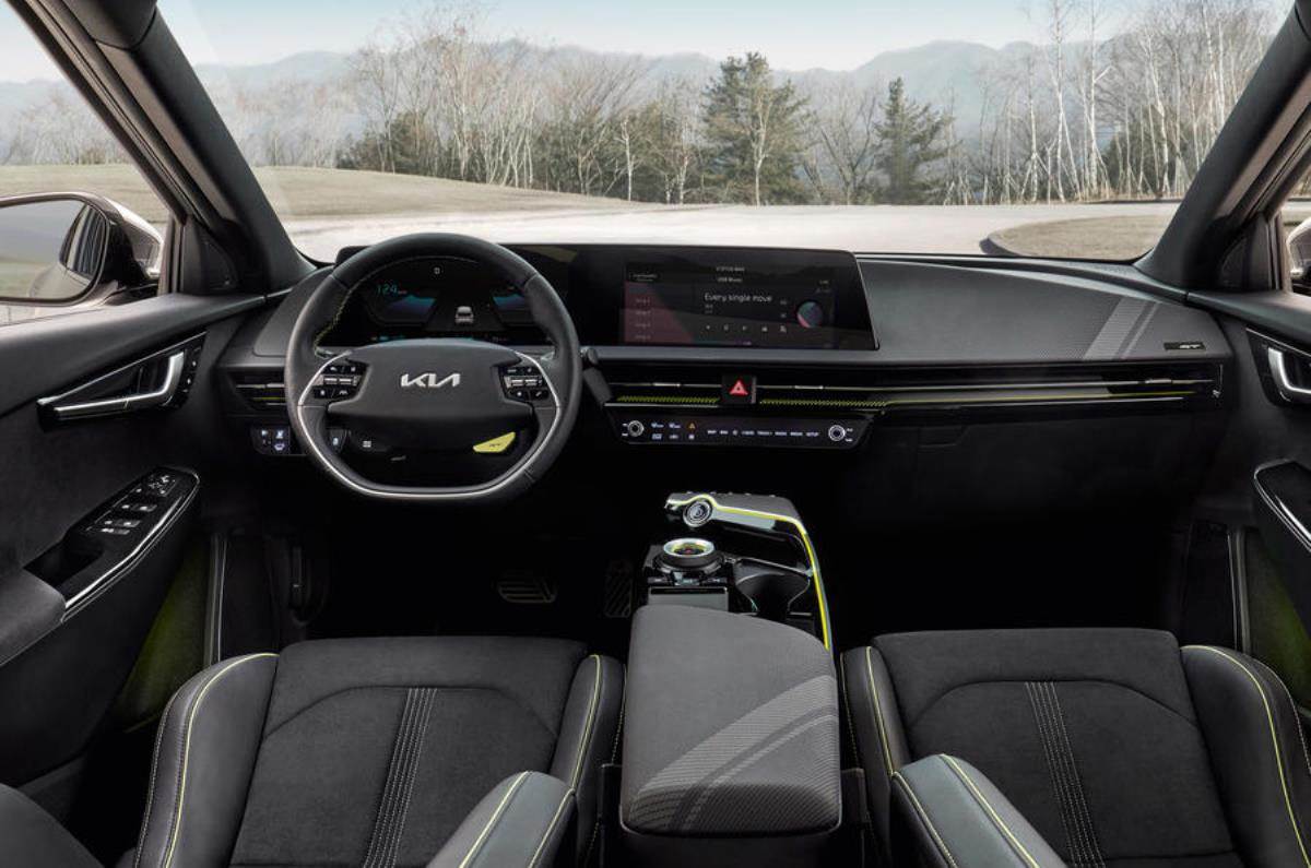 Kia ev6 салон Kia ev6 салон