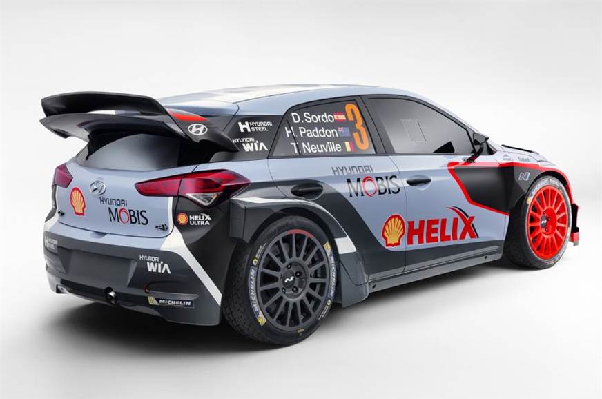 Hyundai unveils new i20 WRC rally car - Autocar India