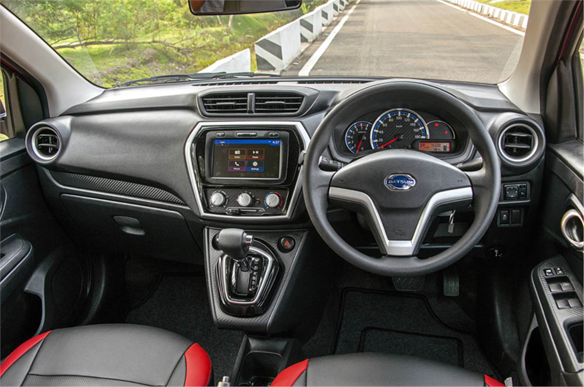 2019 Datsun Go CVT and Go Plus CVT automatic review, test drive ...