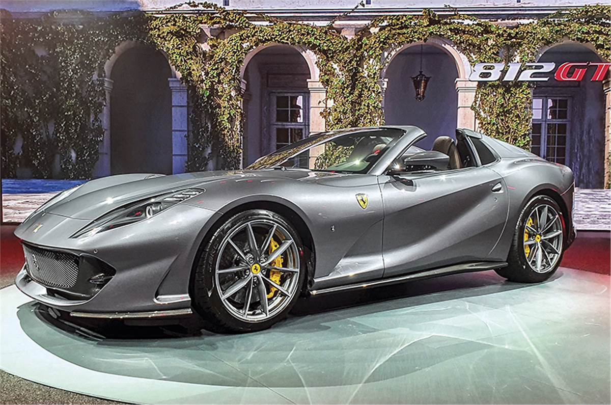 Ferrari F8 Spider, 812 GTS: A close look - Autocar India