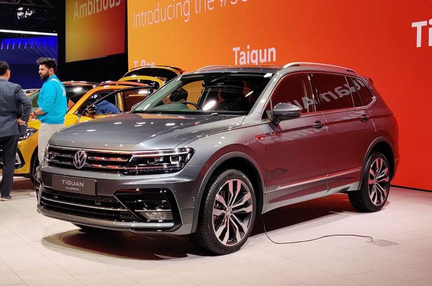 Auto Expo 2020 Volkswagen Tiguan makes way for 7seat