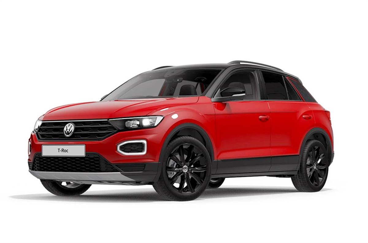 Volkswagen T-Roc gets new Black Edition in international markets ...
