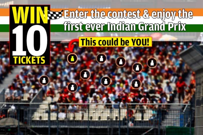Indian GP tickets up for grabs