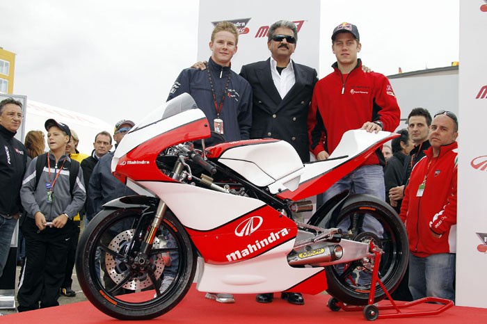 Mahindra unveils 2012 Moto3 challenger  