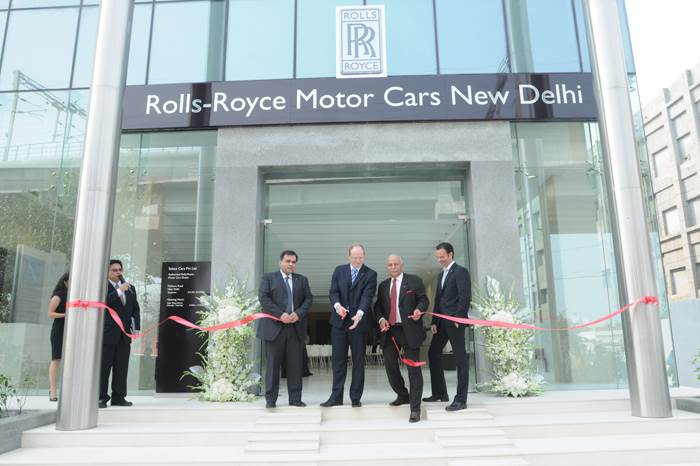 Rolls Royce opens Delhi dealership