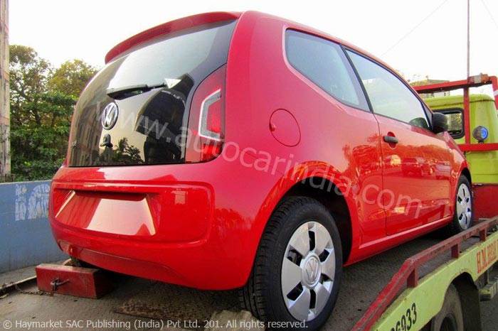 SCOOP! VW Up spotted in India