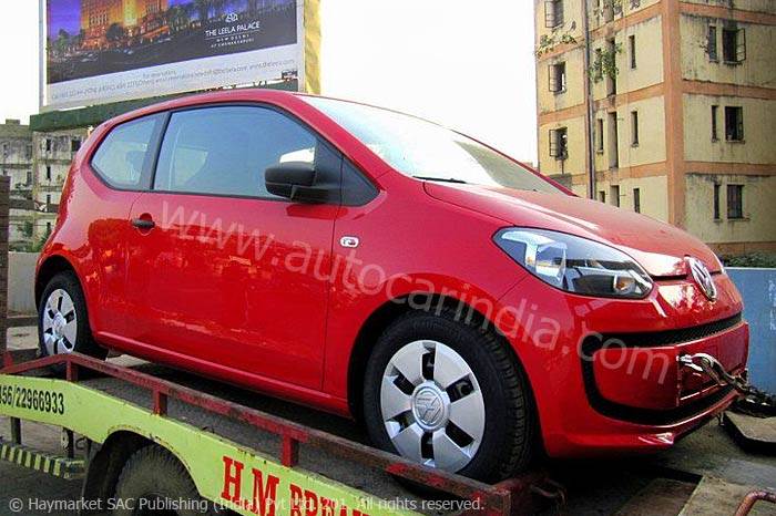 SCOOP! VW Up spotted in India