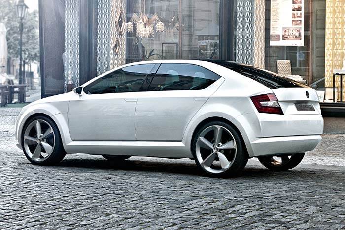 New pictures of Skoda VisionD
